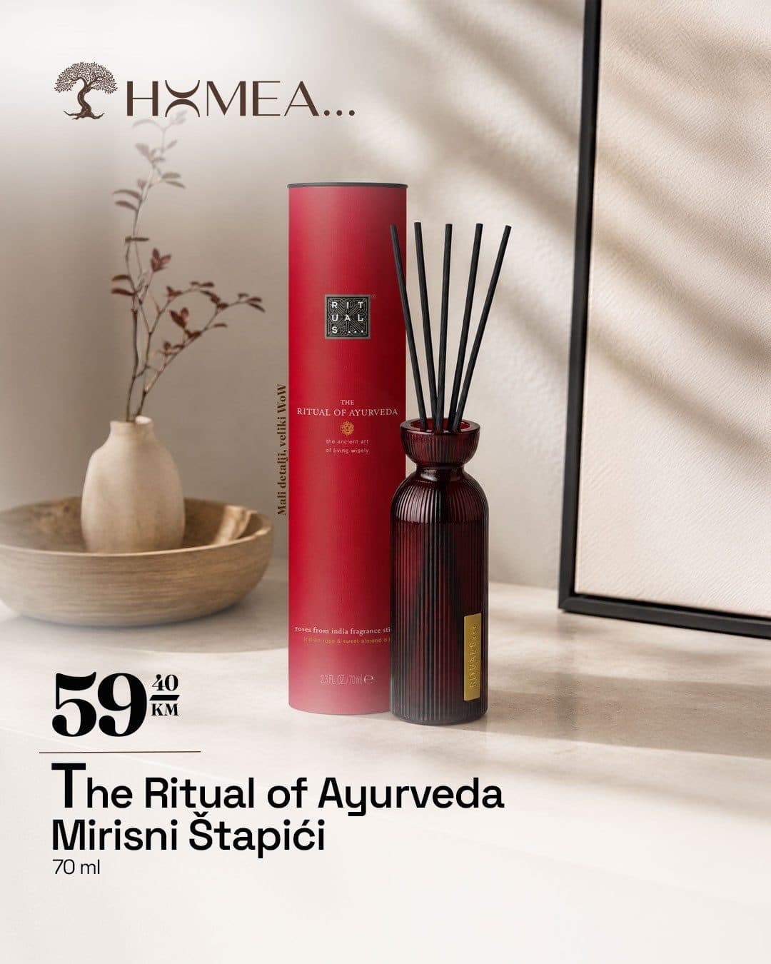 The Ritual of Ayurveda mirisni štapići