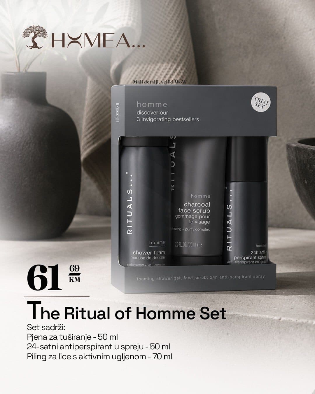 The Ritual of Homme Set
