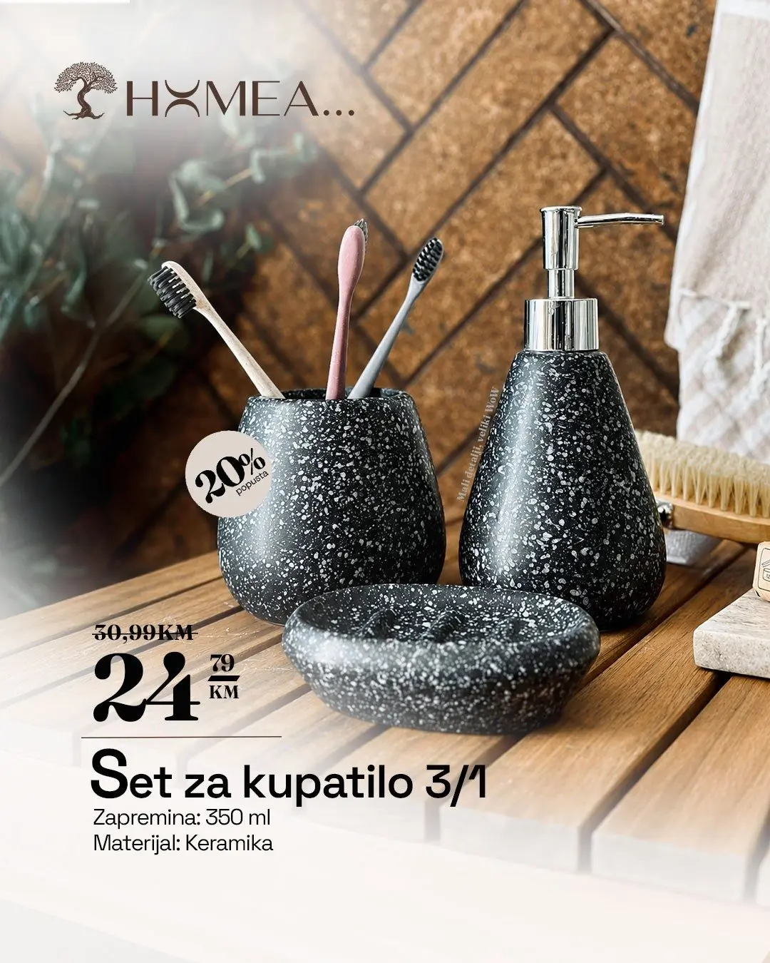 Set za kupatilo 3/1, 350 ml