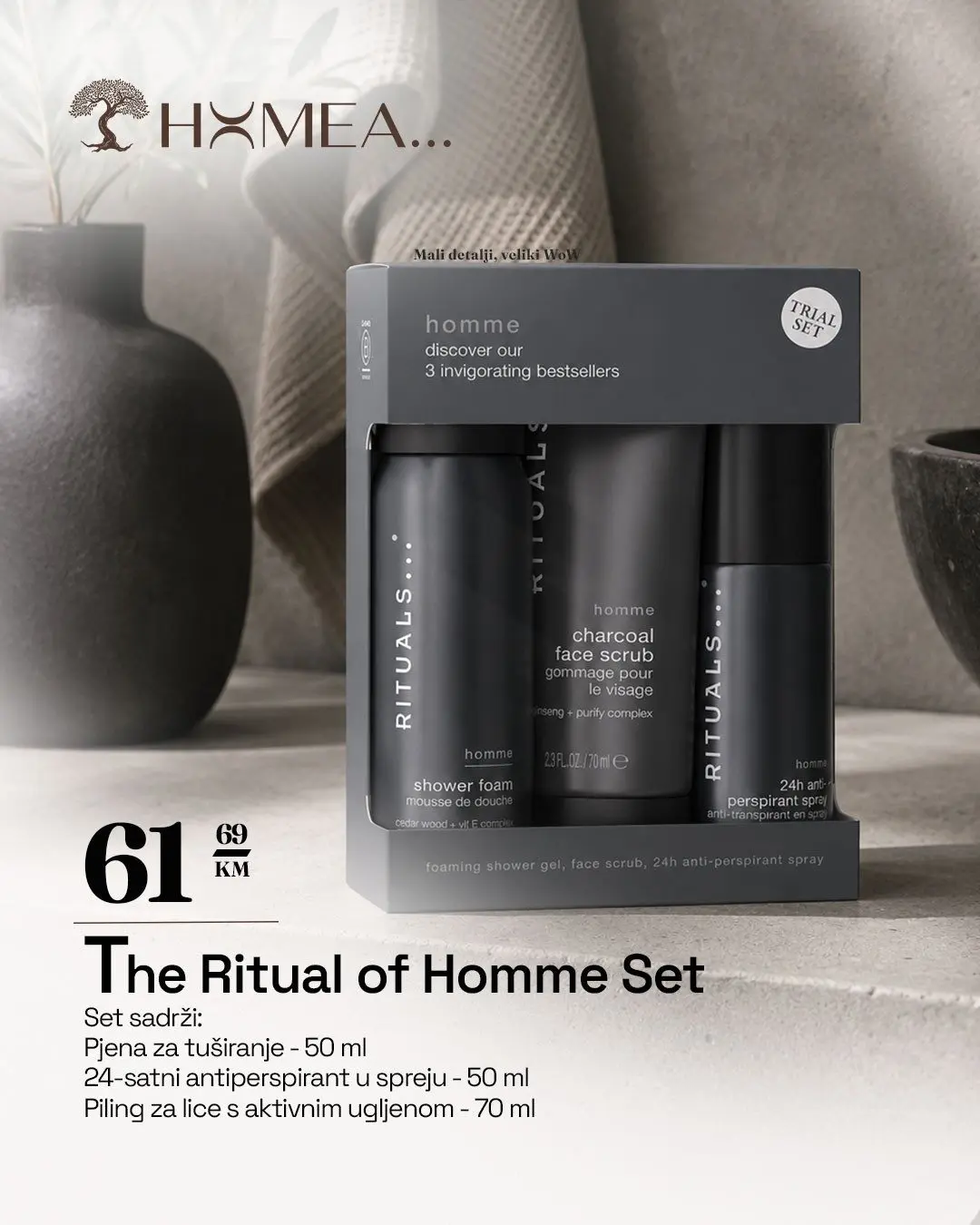 The Ritual of Homme Set